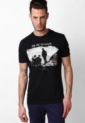 Wrangler Black Crew Neck T Shirt men