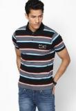 Wrangler Black Polo T Shirt men