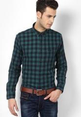 Wrangler Green Casual Shirt men