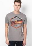 Wrangler Grey Crew Neck T Shirt Men