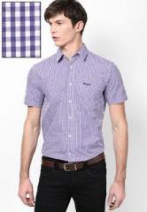 Wrangler Purple Casual Shirt men