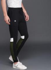 Wrogn Black Slim Fit Joggers men