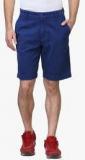 Wym Blue Solid Shorts men