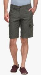 Wym Olive Solid Shorts men