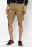 Wym Solid Khaki Shorts Men