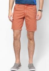 WYM Solid Peach Shorts men