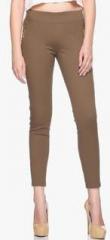 Xblues Brown Solid Jegging women