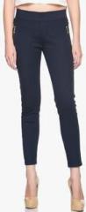 Xblues Navy Blue Solid Jegging women