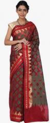 Xclusive Chhabra Multicoloured Embellished Saree women