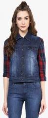 Xpose Blue Washed Denim Jacket women