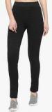 Xpose Charcoal Grey Checked Jeggings Women