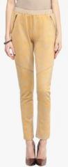 Yepme Beige Printed Jeggings women