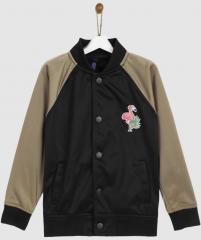 Yk Black & Brown Jacket girls