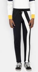 Yk Black & White Striped Track Bottom boys