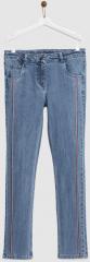 Yk Blue Regular Fit Mid Rise Clean Look Stretchable Jeans girls