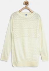 Yk Cream Sweater girls