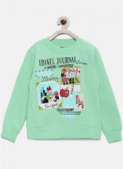 Yk Green Sweatshirt girls