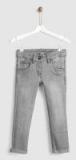 Yk Grey Regular Fit Mid Rise Clean Look Stretchable Jeans Girls