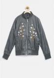 Yk Grey Winter Jacket girls