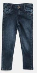 Yk Navy Blue Jeans boys