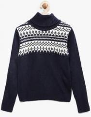 Yk Navy Blue Sweater boys