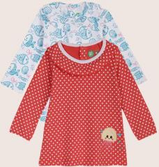 Yk Organic Pack Of 2 Multi Dress girls