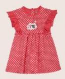 Yk Organic Peach Dress girls