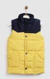 Yk Yellow Colourblocked Jacket boys