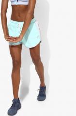 Zelocity Luxe Training Shorts Turquoise Blue women