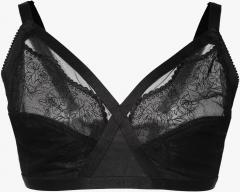 Zivame Black Self Design Support Bra women