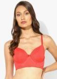 Zivame Red Under Wired Padded Basic Bra women