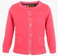 Yellow Apple Fuchsia Cardigan girls