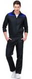 Yepme Solid Black Tracksuit Men