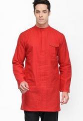 Yepme Solid Red Kurta men