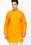 Yepme Solid Yellow Kurta Men