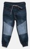 Yk Blue Mid Rise Regular Fit Jeans Boys