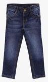 Yk Blue Regular Fit Jeans Girls