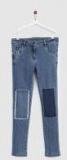 Yk Blue Regular Fit Mid Rise Clean Look Medium Wash Jeans Girls