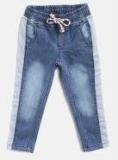 Yk Blue Regular Fit Mid Rise Clean Look Stretchable Jeans Boys