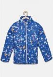 Yk Blue Winter Jacket Girls