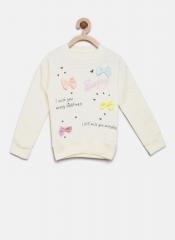 Yk Cream Sweatshirt girls