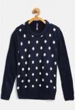 Yk Navy Blue Sweater Girls