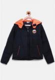 Yk Navy Blue Winter Jacket Boys