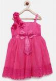 Yk Pink Casual Dress Girls