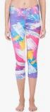 Zelocity Multicoloured Printed Capri Women