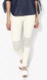 Zivame Fit For Everyday Leggings Cream Women