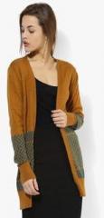 Zivame Hepcat Shrug Mustard Yellow women