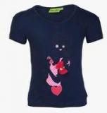 Zucchini Navy Blue Casual Top Girls