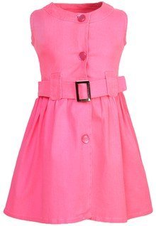 Zucchini Pink Casual Dress girls