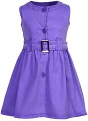 Zucchini Purple Casual Dress Girls